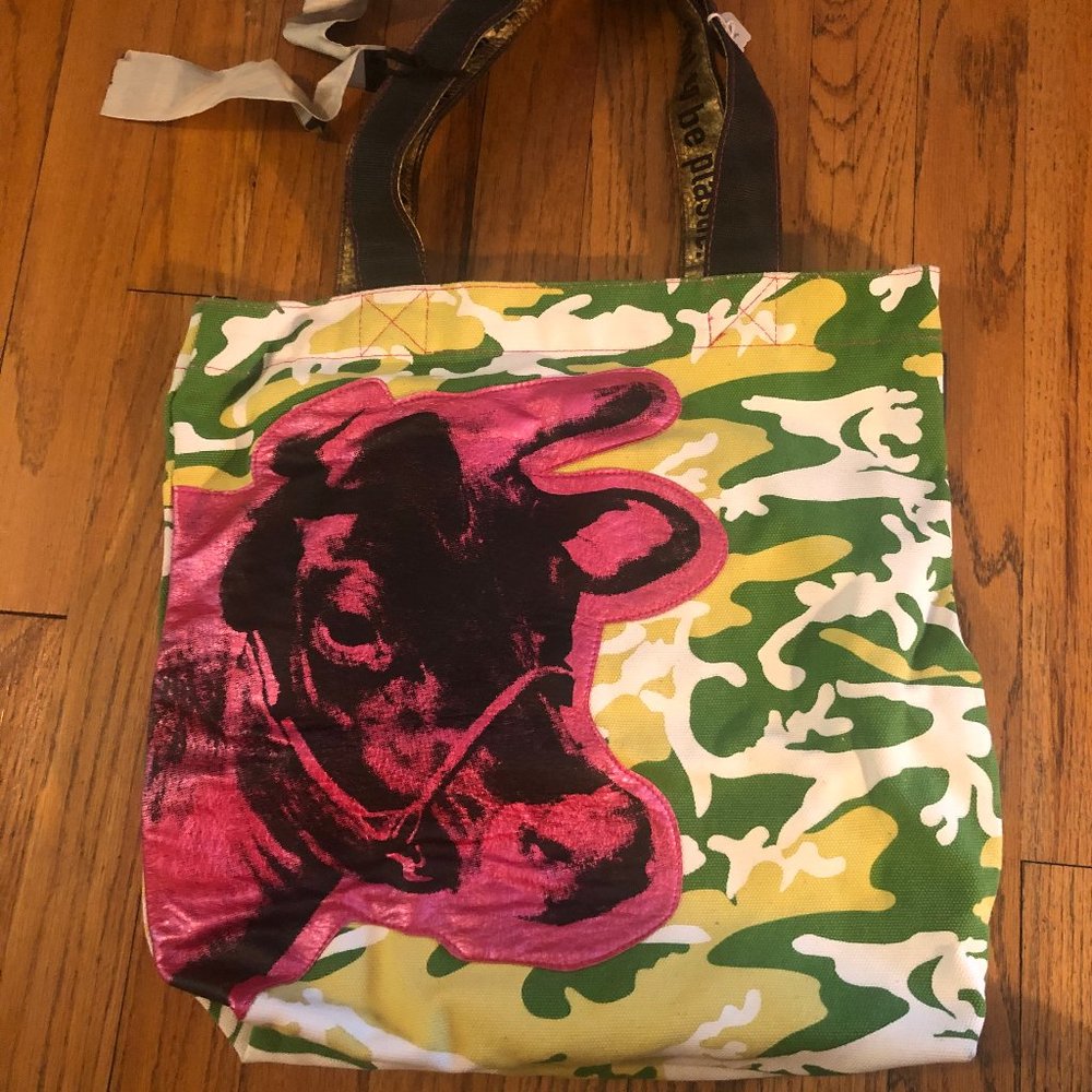 Andy Warhol Canvas Tote Bag
